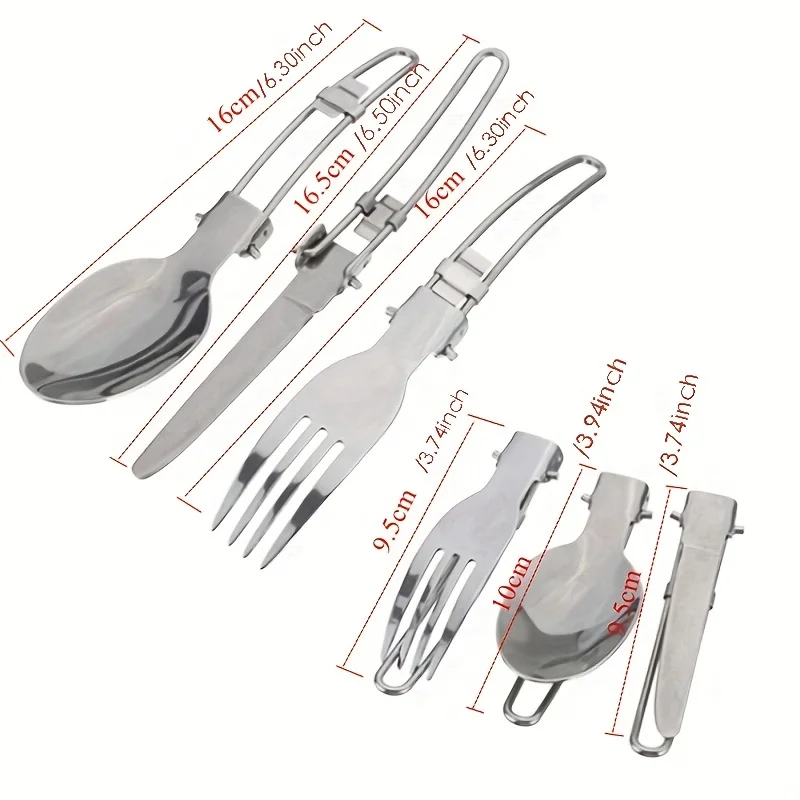 Lightweight Camping Titanium Pot Pan Set  Portable Foldable Nature Hike Pot Outdoor Cooking Tableware For Picnic Fishing Camping