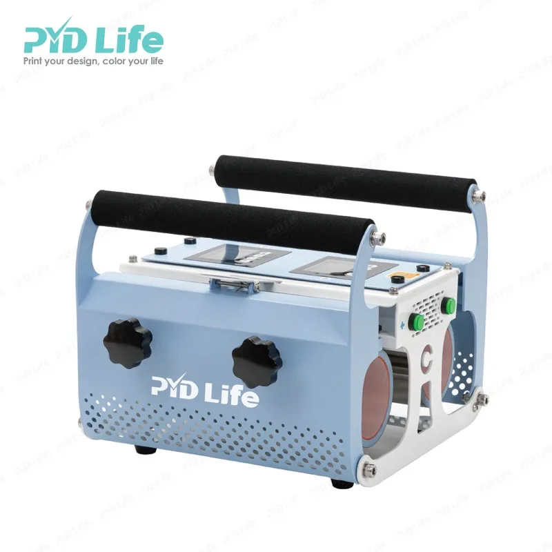 PYD Life US Warehouse Double Station 30oz Tumbler Heat Press Machine Sublimation Dual Heat Press Printer Mug and Tumbler