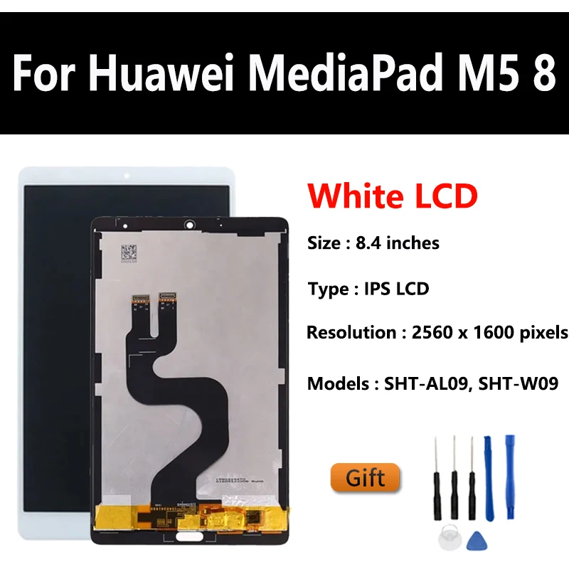 OEM LCD For Huawei MediaPad M5 8.4 SHT-AL09 SHT-W09 LCD Display