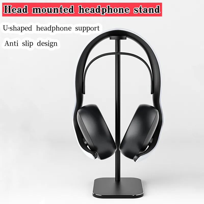 

For PS5 Pulse Elite Headphone Storage Stand Can Bear 13.23 Ounces Silicone Anti-scratch Non-slip Design Decorate Gaming Area