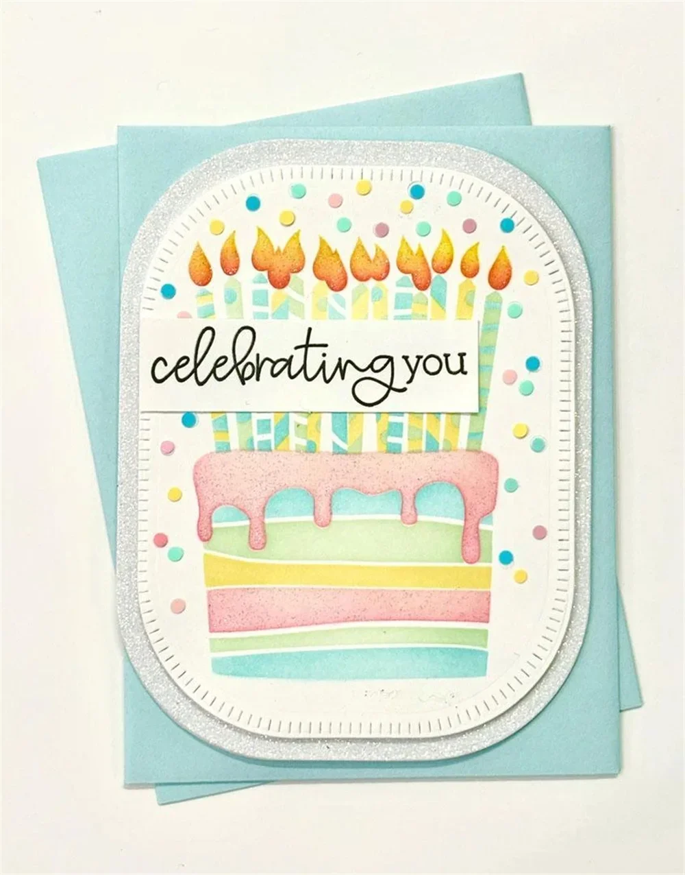 Silicone Stamps 2026 New Birthday Bonfire Cake Toppers Handmade Stencils for DIY Embossing Make Scrapbooking Photo Album Crafts