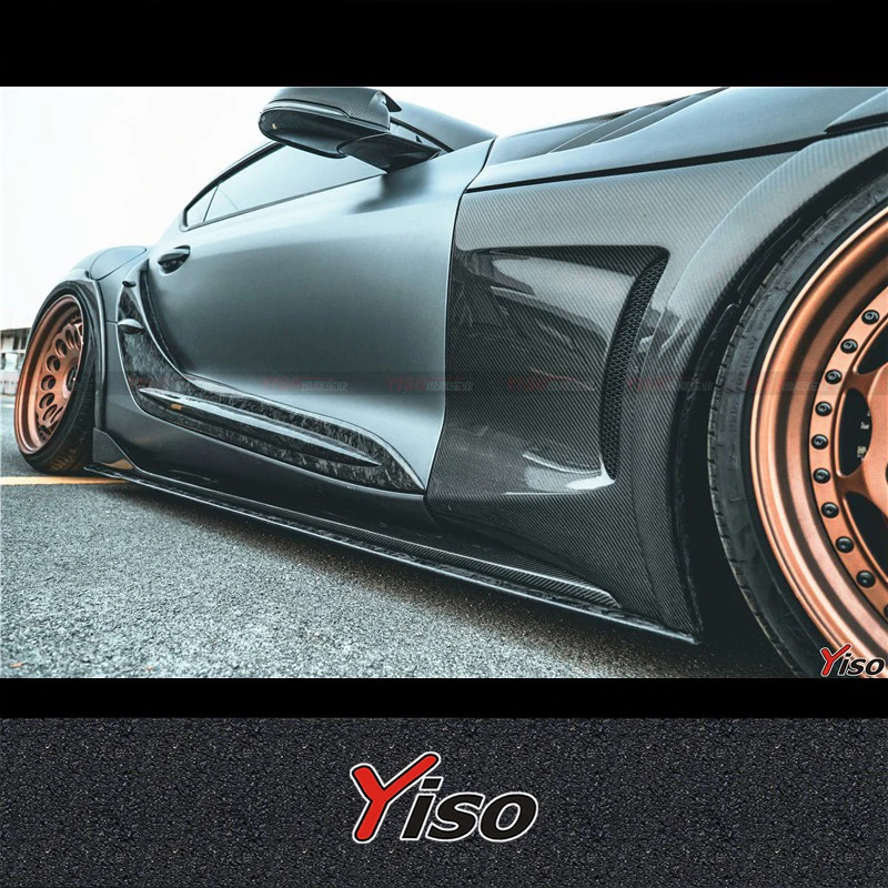 Suitable for Bull Devil SUPRA A90 Modified encirclement ARTISAN Front fender Aerodynamic kit carbon fiber ARTISAN Front fender