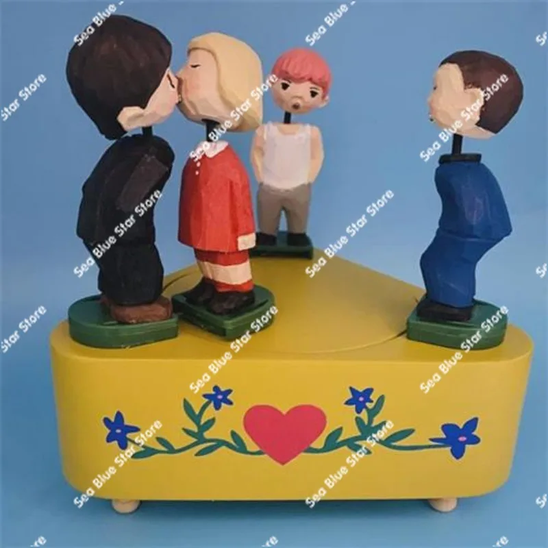 

scum music box scum kiss music box grudge kind of girlfriends Valentine's Day birthday love brain creative gift