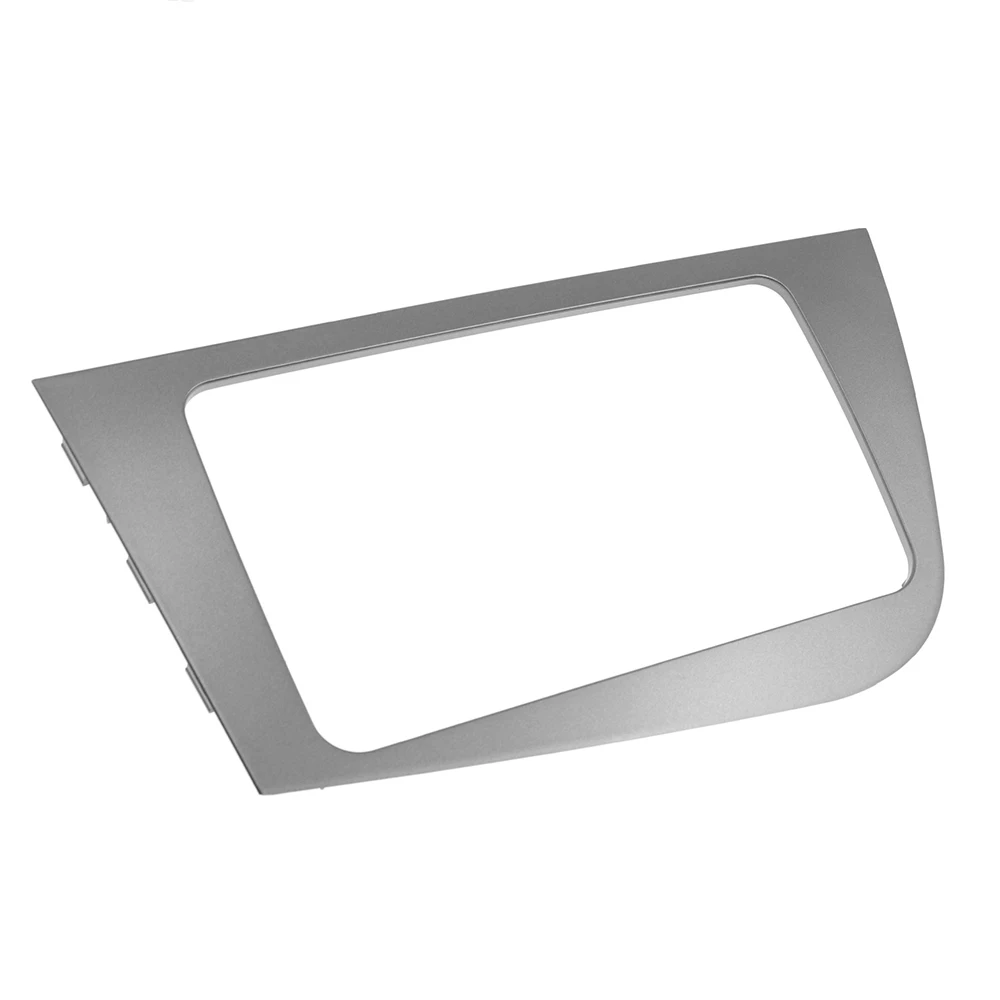 

Double 2 Din Fascia For Seat Leon LHD Radio GPS Stereo Radio Panel Dash Mounting Installation Trim Kit Face Frame Bezel