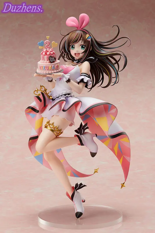 100% Original:Anime Kizuna AI ～Birthday with U～24cm PVC Action Figure Anime Figure Model Toys Figure Collection Doll Gift