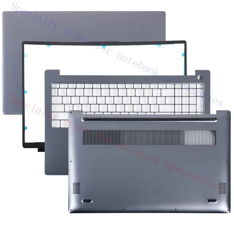 New For Huawei Matebook D16 RLEF-16 Back Cover LCD Front Bezel Frame Palmrest Topcase Bottom Case gray