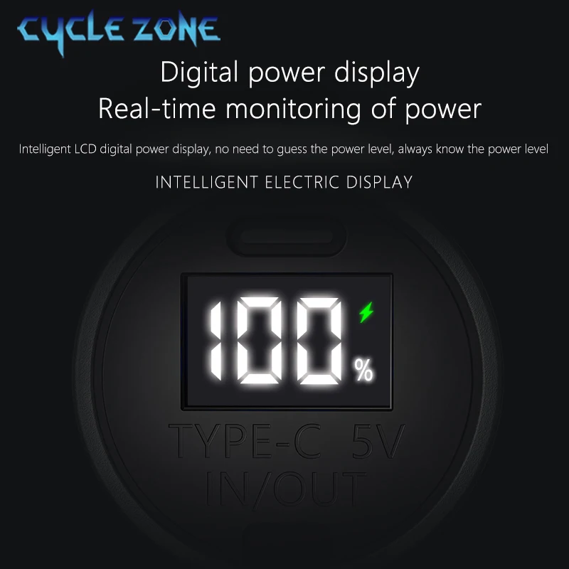 ไฟฉาย LED แบบพกพา Type-C ชาร์จไฟฉาย Zoomable Spotlight พร้อม COB ด้านข้างกลางแจ้ง Camping ไฟฉายฉุกเฉิน