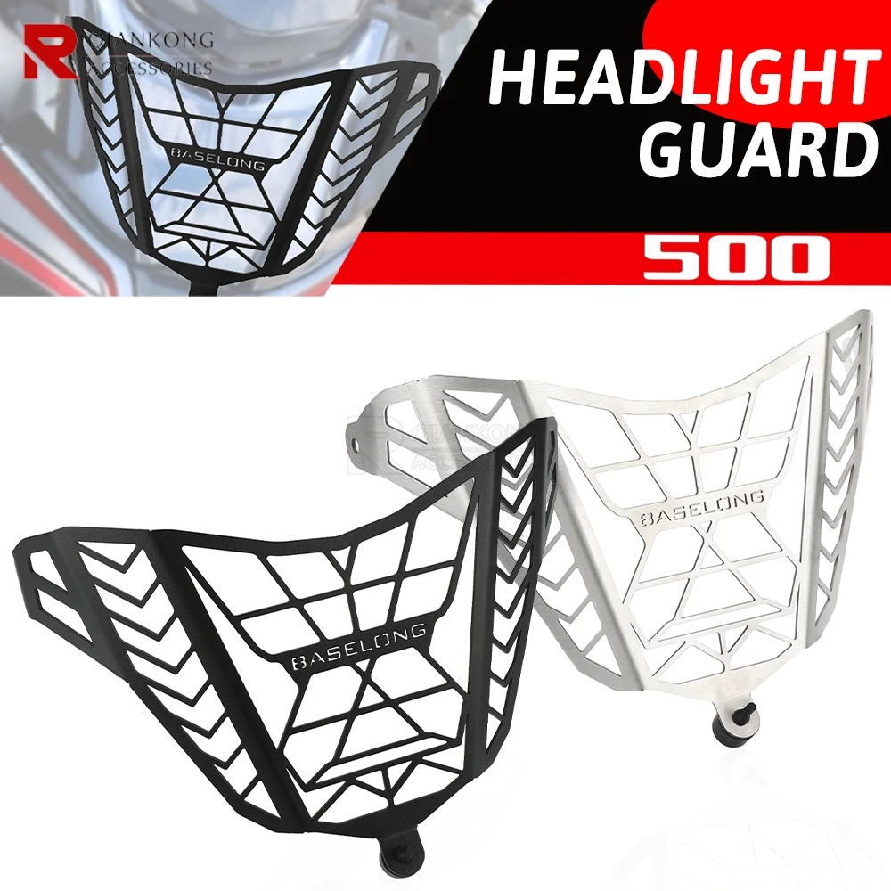 

For VOGE Valico 500 DSX 500DSX DSX500 NEW Motorcycle Accessories Headlight Head Light Guard Protector Cover 2021 2022 2023 2024