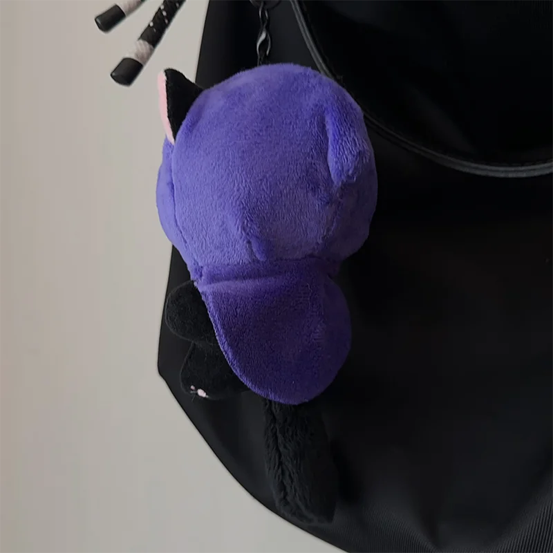 Breloczek pluszowy VALORANT Omen Kotek 10 cm, Cień Kot, bawełniana lalka, zawieszka do plecaka, postać z gry, pasek, prezent urodzinowy, zabawki dla dzieci