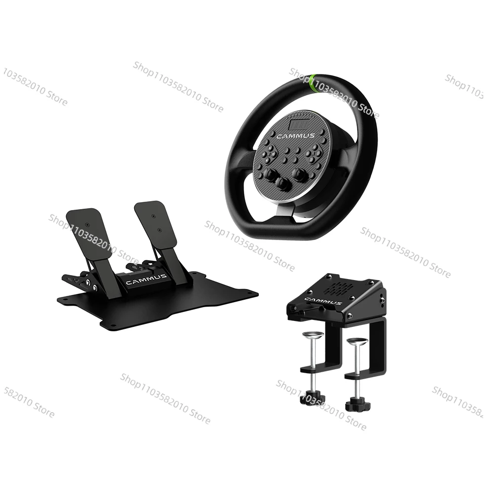 CAMMUS C5 Direct Drive 5nm Base Gaming Steering Wheel and racing simulator pedals for PC Car Racing Driving F1 Simulator