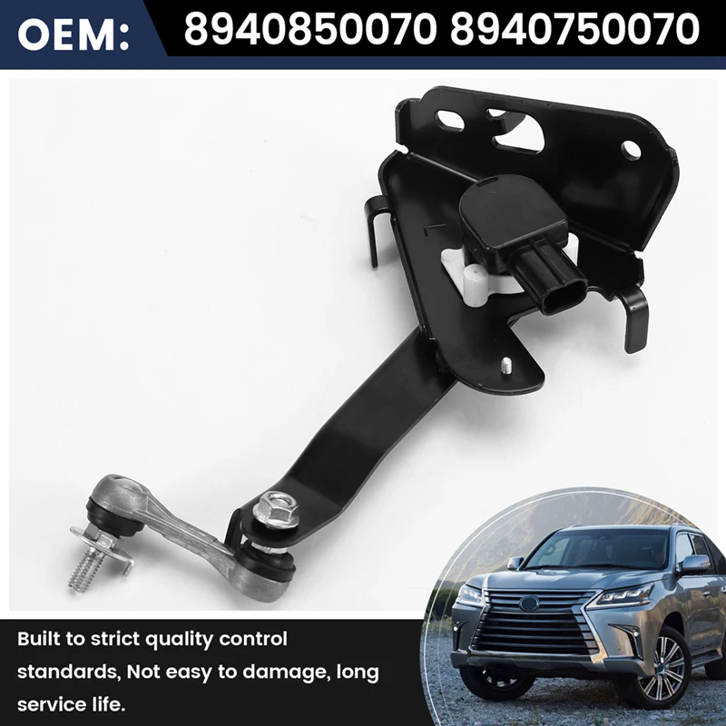 8940850070 Rear Left 8940750070 Rear Right Height Level Sensor 5S9487 LSH133 HST072 For Toyota Lexus LS460 LS600