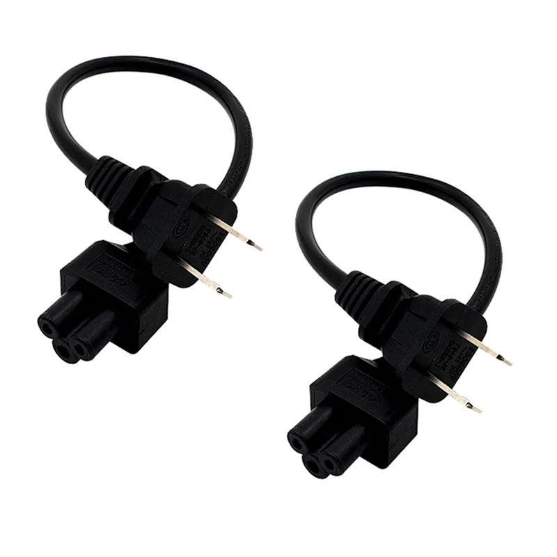 

A32T-2X США 1-15P к C5 Японию Nema Plug 1-15P 2-контактный к IEC320 C5 Провод Кабель-удлинитель Шнур-адаптер (вилка стандарта США)