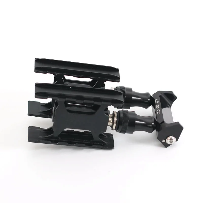 Litepro Folding Bike QR Pedal Bracket for Brompton 3Sixty Accessories for MKS mount on saddle