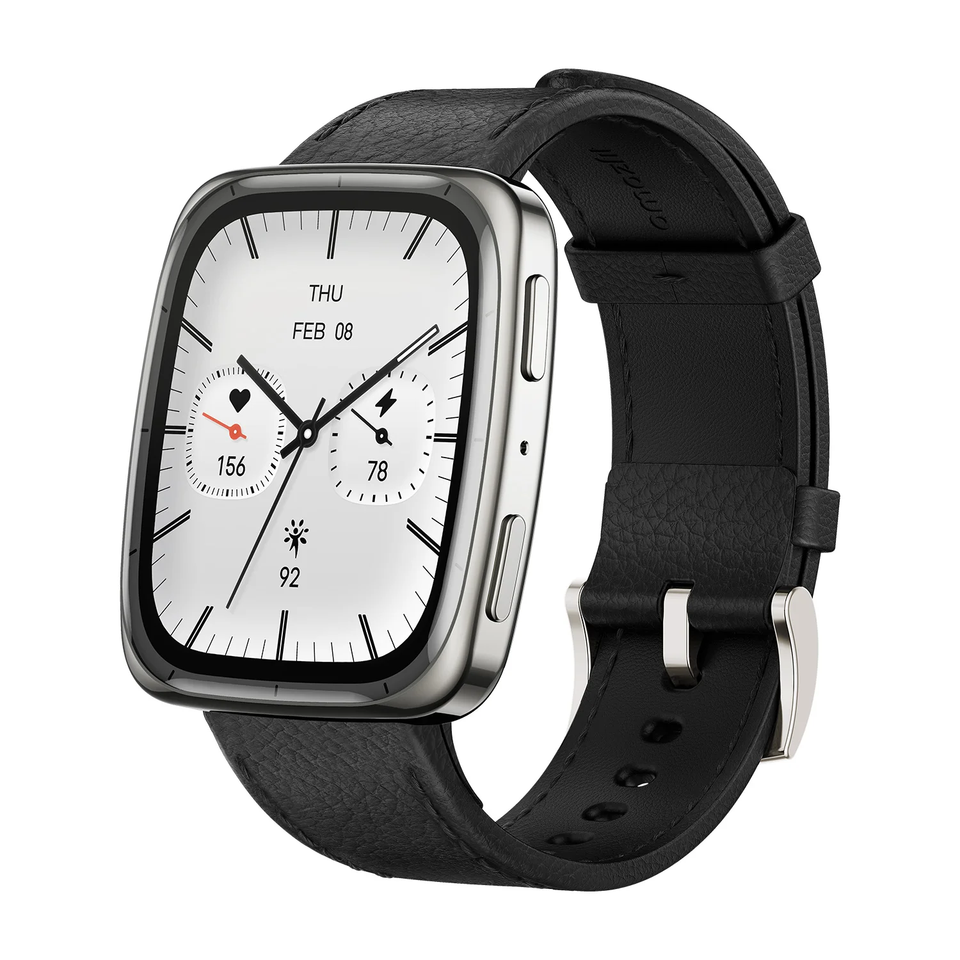  Original 2025 New Amazfit Active 2 Square Smart watch 1.75inch 10days battery 160+ workout modes GPS Smartwatch For IOS Phone 