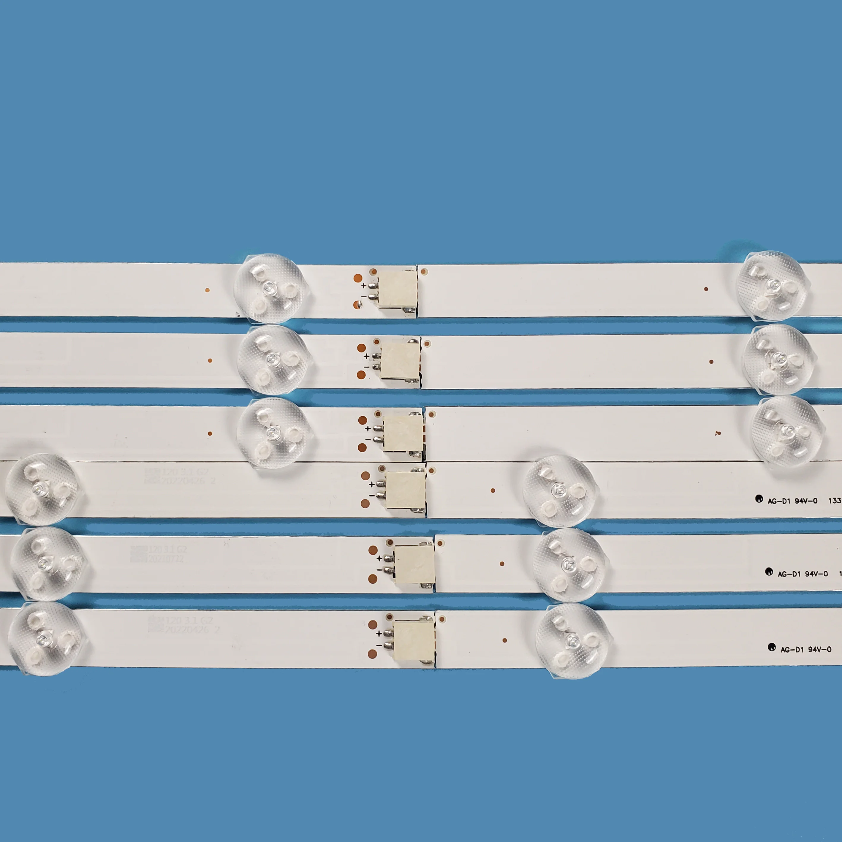 12Pcs/set TV LED Backlight Bar Stripe 47"ROW 2.1 REV0.7 1 R1/R2/L1/L2-Type 6916L-1175A/1174A For LG 47LN519C-CC 47LN360C