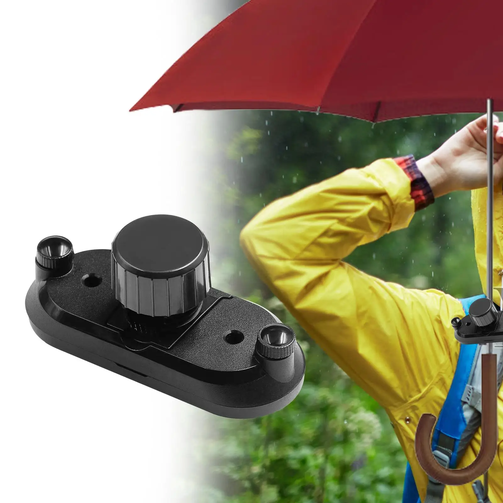 Backbag Strap Umbrella Clip, Umbrella Clamp, Umbrella Fixed Support, Portable