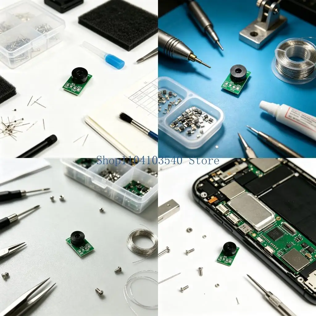 02DC Small Circuit Temperature Reader Board for Experiment Setups and Project Monitoring, Remote Unit with Wiring Contacts for