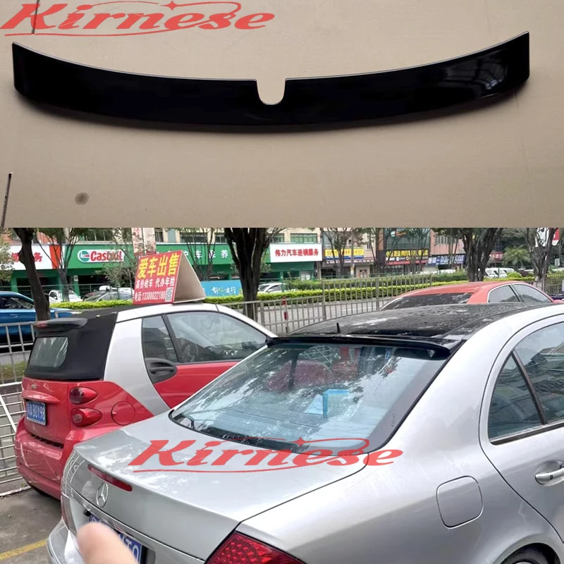 W211 ABS пластиковый спойлер на крышу заднего окна для Mercedes-Benz E-класса W211 Sedan 4-дверный E300 E430 E500 E55 E63 2003-2009