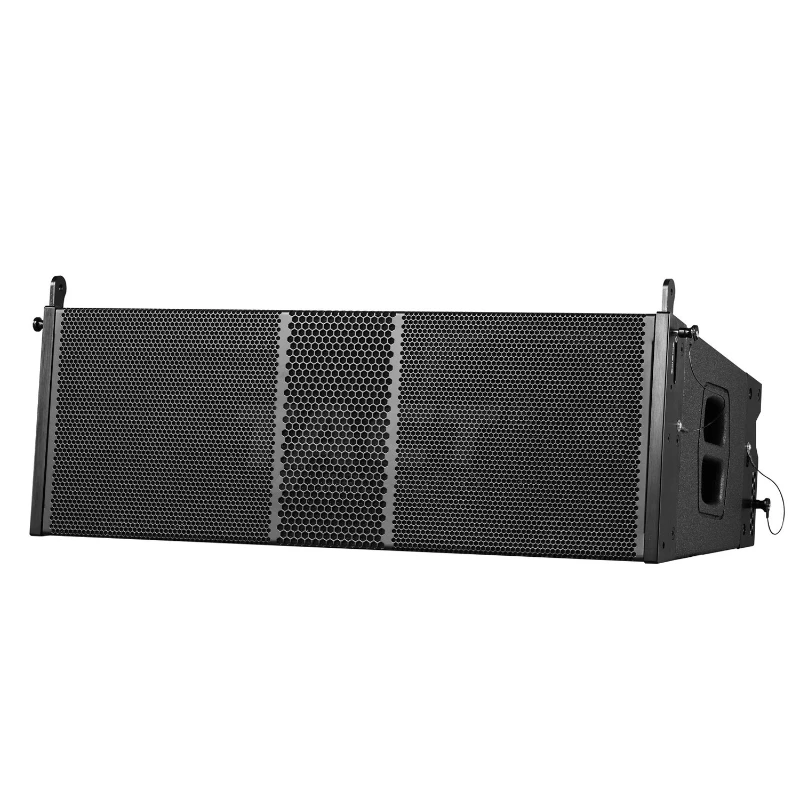 Double twelve-inch linear array speakers Outdoor stage Waterproof active linear array audio Large-scale performance High power
