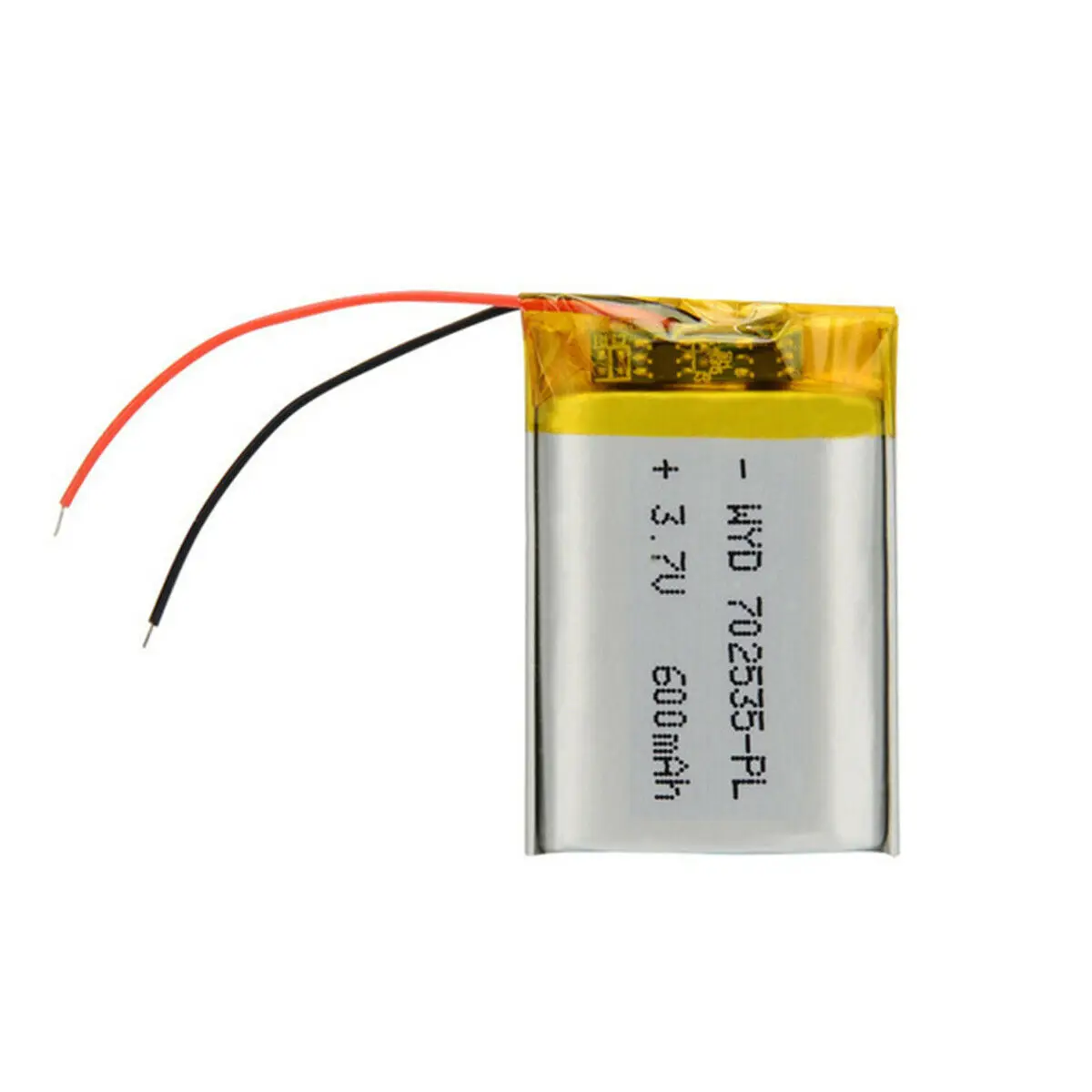 5pcs New 702535 600mAh 3.7V Battery
