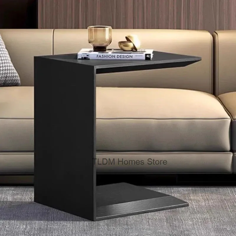 黒のコーヒーテーブル,豪華な装飾,モダンでトレンディ,高度な感覚,家庭用家具,オリジナルのヨーロッパ