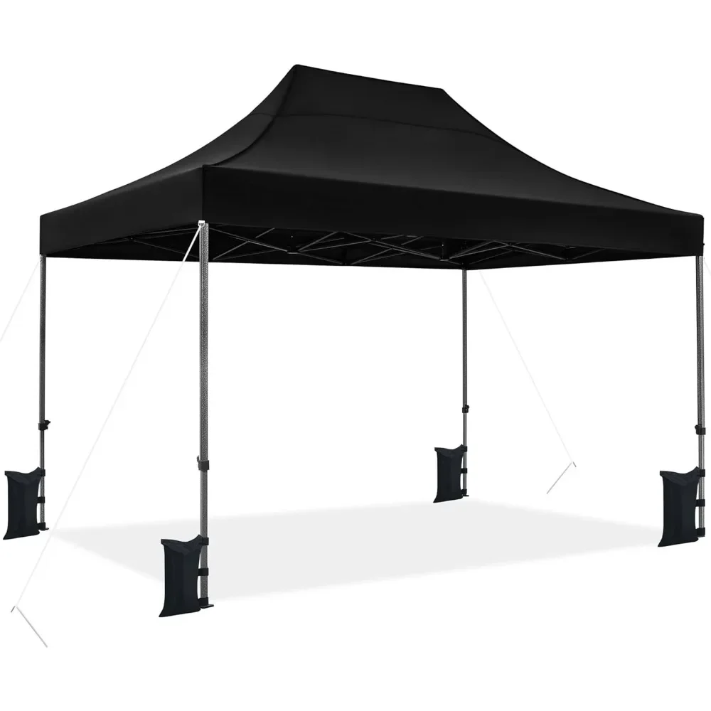 XMSJ Outdoor Garden Tent,Heavy Duty Pop Up Canopy Tents, 10x15 Commercial Instant Shelter Tent, Outdoors Tents