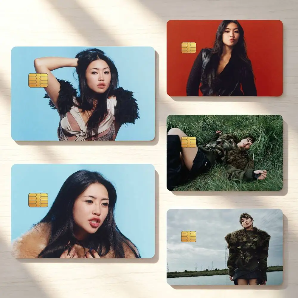 B-Beabadoobee This Is How Tomorrow Moves Credit Card Skin Stickers For Bank Bus Metro Cards Waterproof Anti-Scratch Gift 4PCS