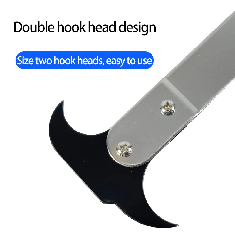 Double-End Oil Seal Driver - Auto Repair Hook & Wrench Puller, Disassembly Tool - Professional seal removal accessory