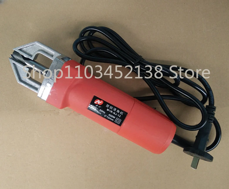 Electric inner and outer corner milling plastic door and window corner cleaning and trimming machine material weld cleaning tool