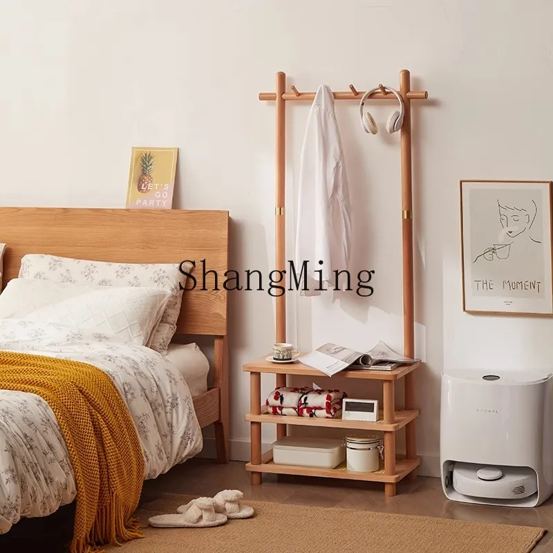 

CL changing stool floor-to-ceiling storage porch stool shoe rack household simple integrated hanger