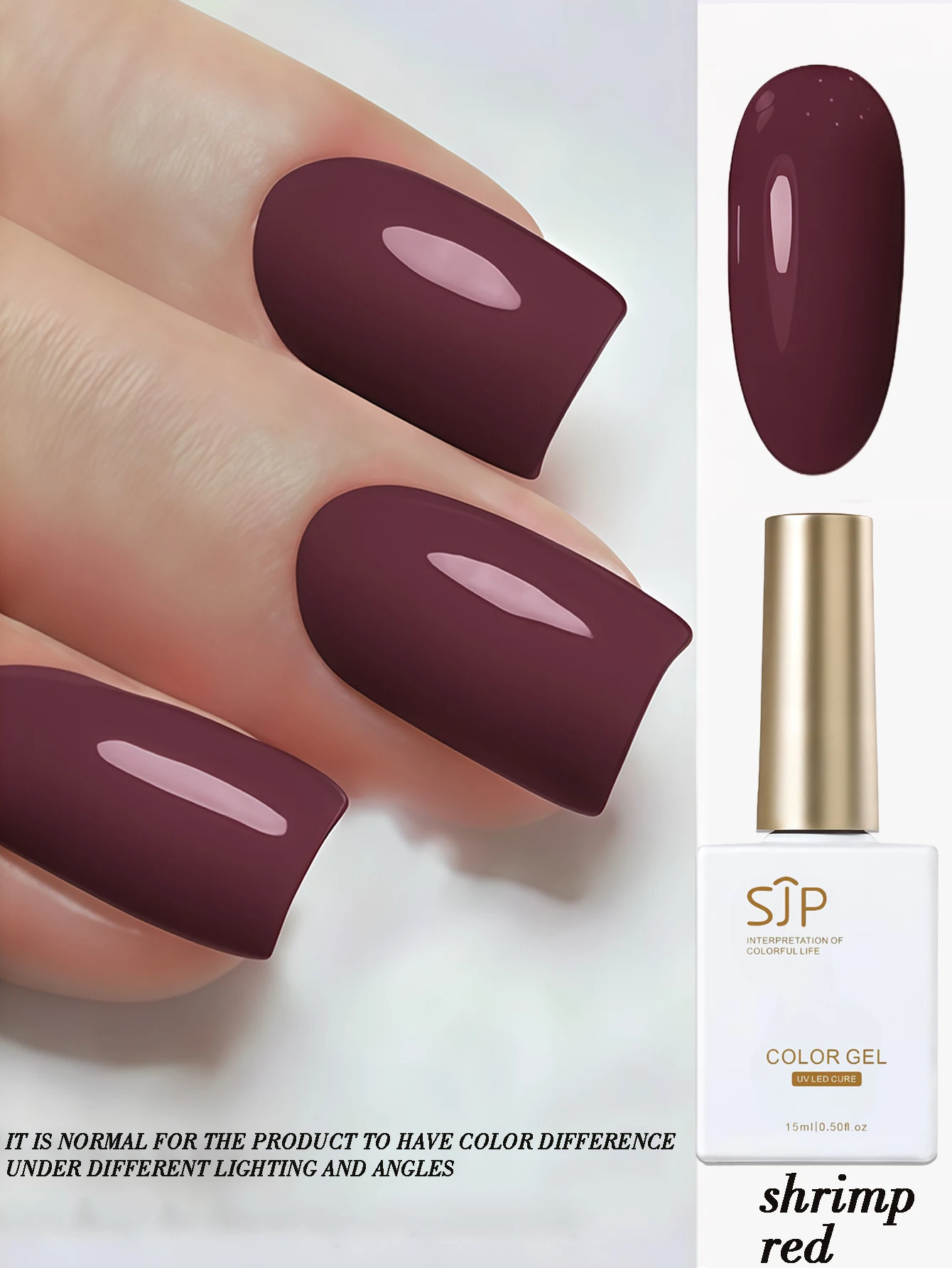 Smalto per unghie gel natalizio da 15 ml, base invernale Y2k Top Coat non pulente Smalto per unghie opaco Rosa Viola Marrone Bianco Nero Nail