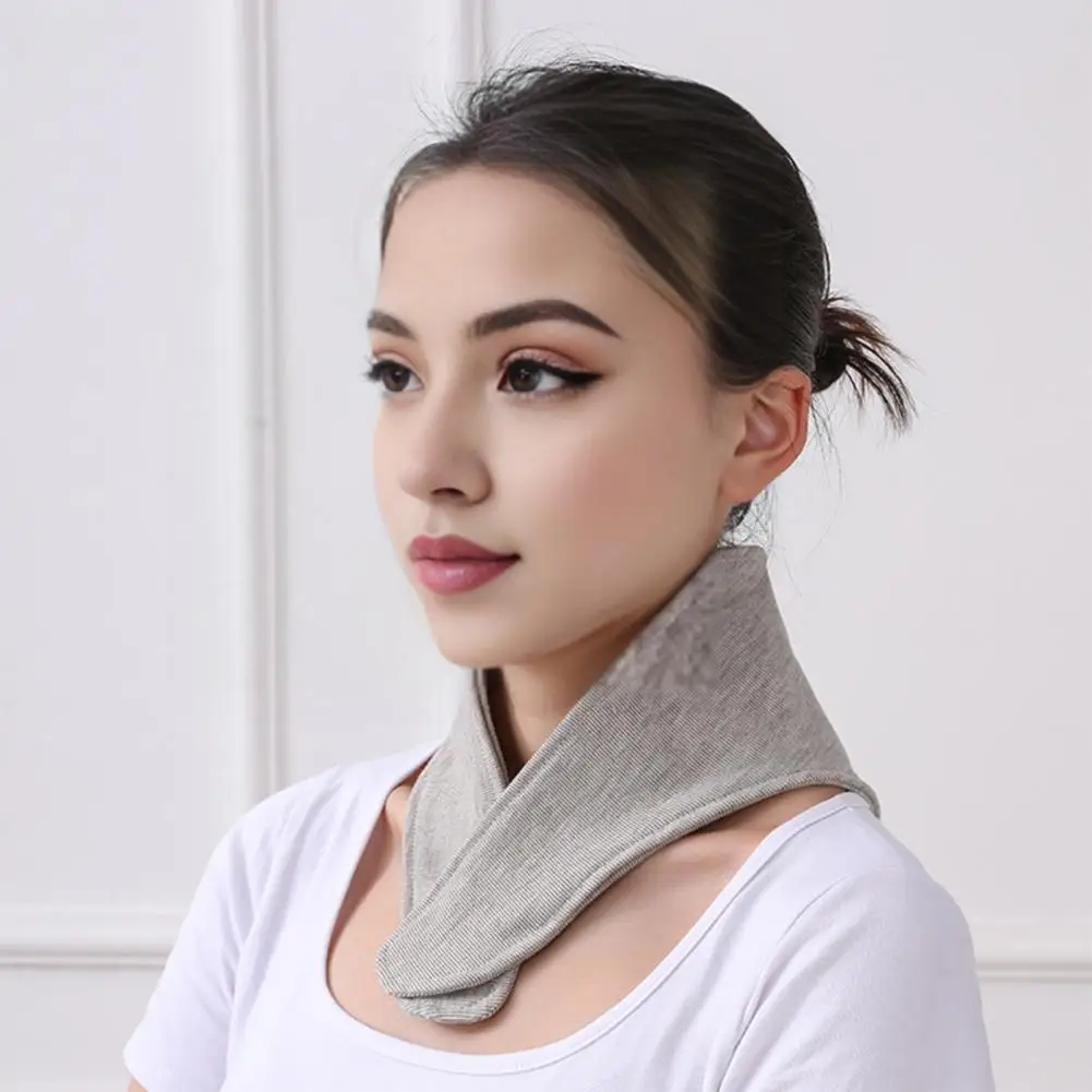 

Warm Scarf Men Women Neckerchief Soft Comfortable Solid Color Neck Wrap Breathable Quick-Drying Neck Warmer Neckwear