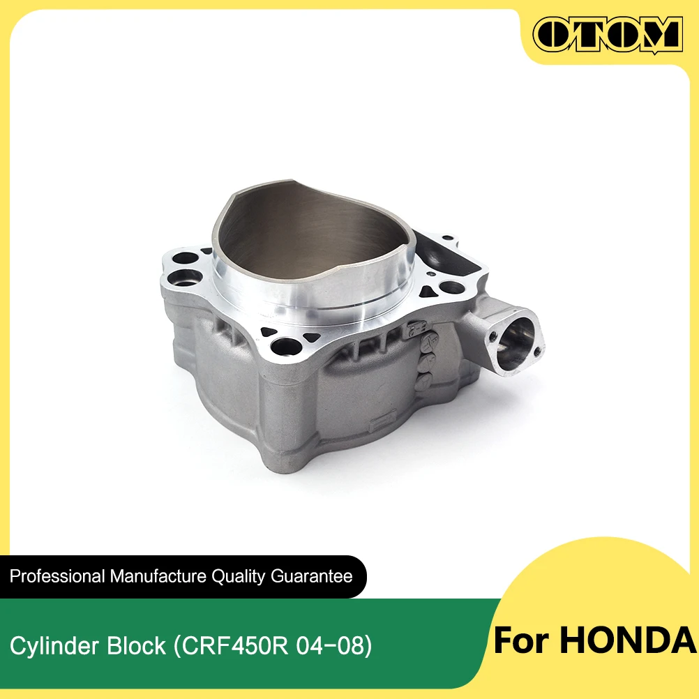 OTOM 2004-2008 Motorcycle Bore Cylinder Block Engine Aluminum Parts For HONDA Off-road Pit Dirt Bike Motocross Accessories