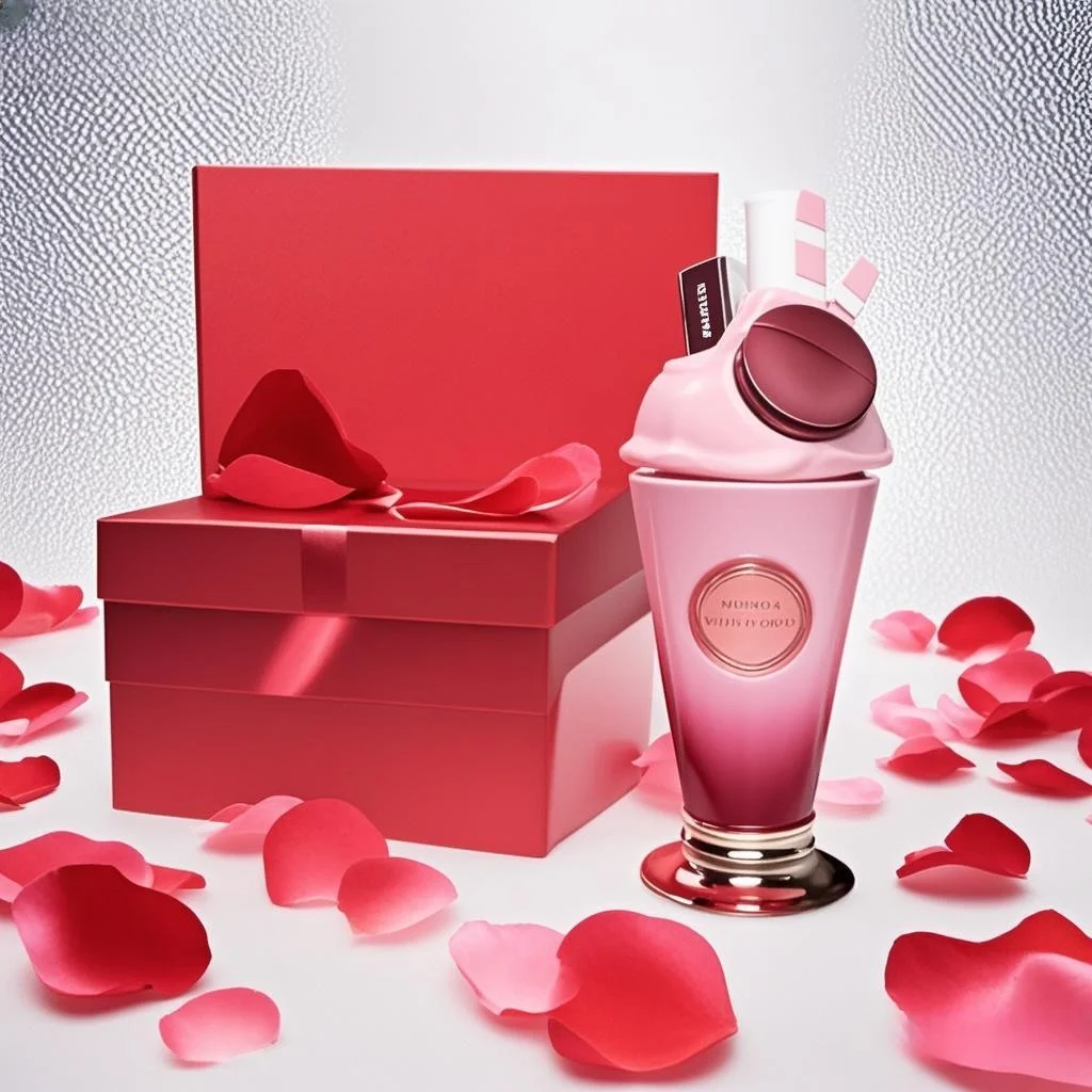 عطر عطر للجنسين 100 مل - عطر شرقي عالي الجودة يدوم طويلاً، آيس كريم ورائحة قوس قزح للرجال والنساء