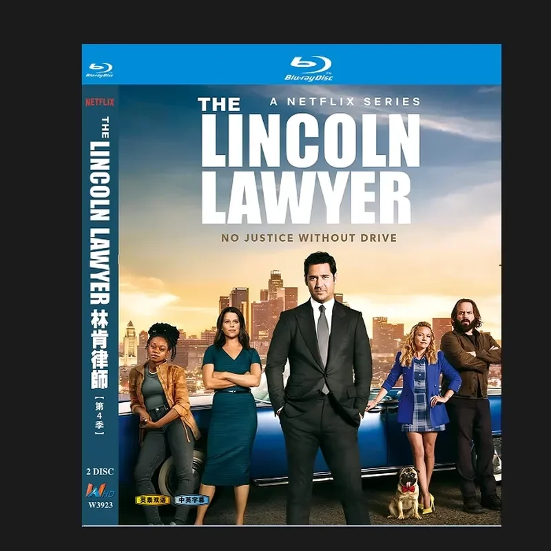 

Blu-ray BD Disc High Definition American Drama Lincoln Lawyer Season 4 2025 2 Discs with Chinese Subtitles