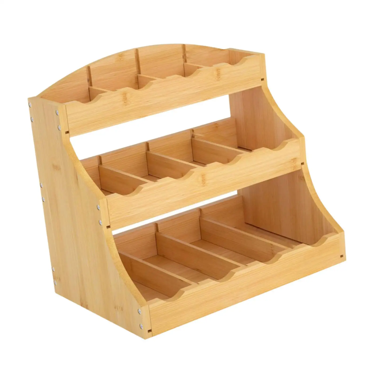 Tea Bag Organizer Seasoning Rack Coffee Bar Station Coffee Pod Holder Condiment Storage Stand for Kitchen Break Rooms Counter view 2
