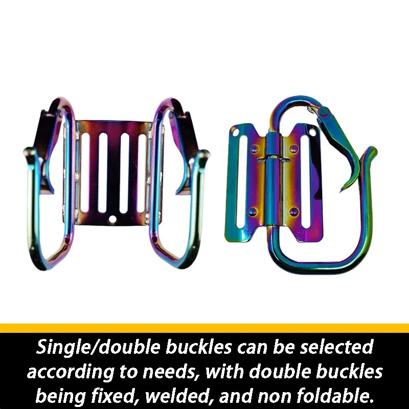 أداة محمولة سريعة التعليق الخصر لاصق أدوات الكمبيوتر تخزين هوك تسلق مشبك سريع انفصال الخصر أبازيم