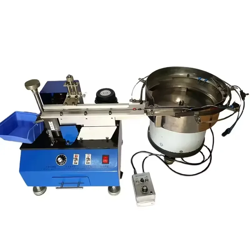 WSQ New Automatic High Speed Component Pin Foot Cutting Tool Capacitor LED Varistor Transistor Lead Cutting Machine