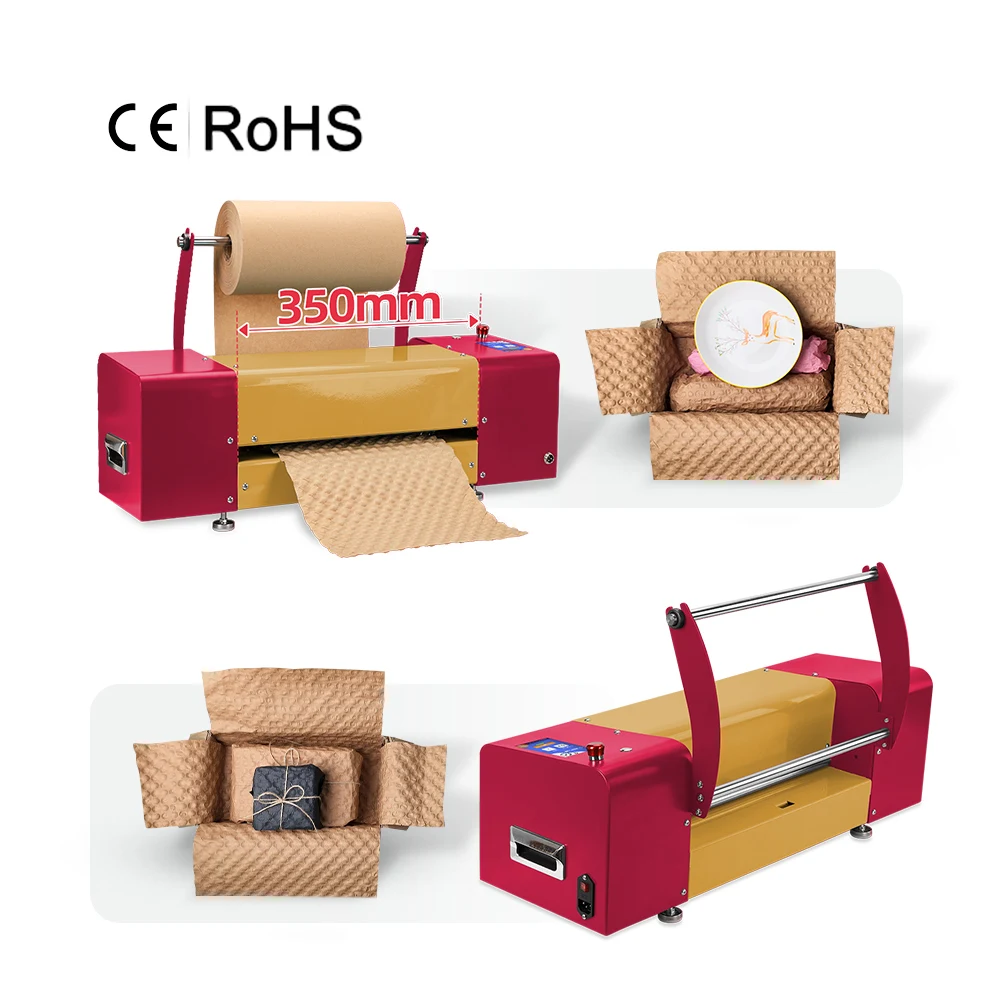 

Aircosan 350mm Automatic Cutting Factory Eco-Friendly Paper Packaging Machine Price for High Efficiency Packing Work