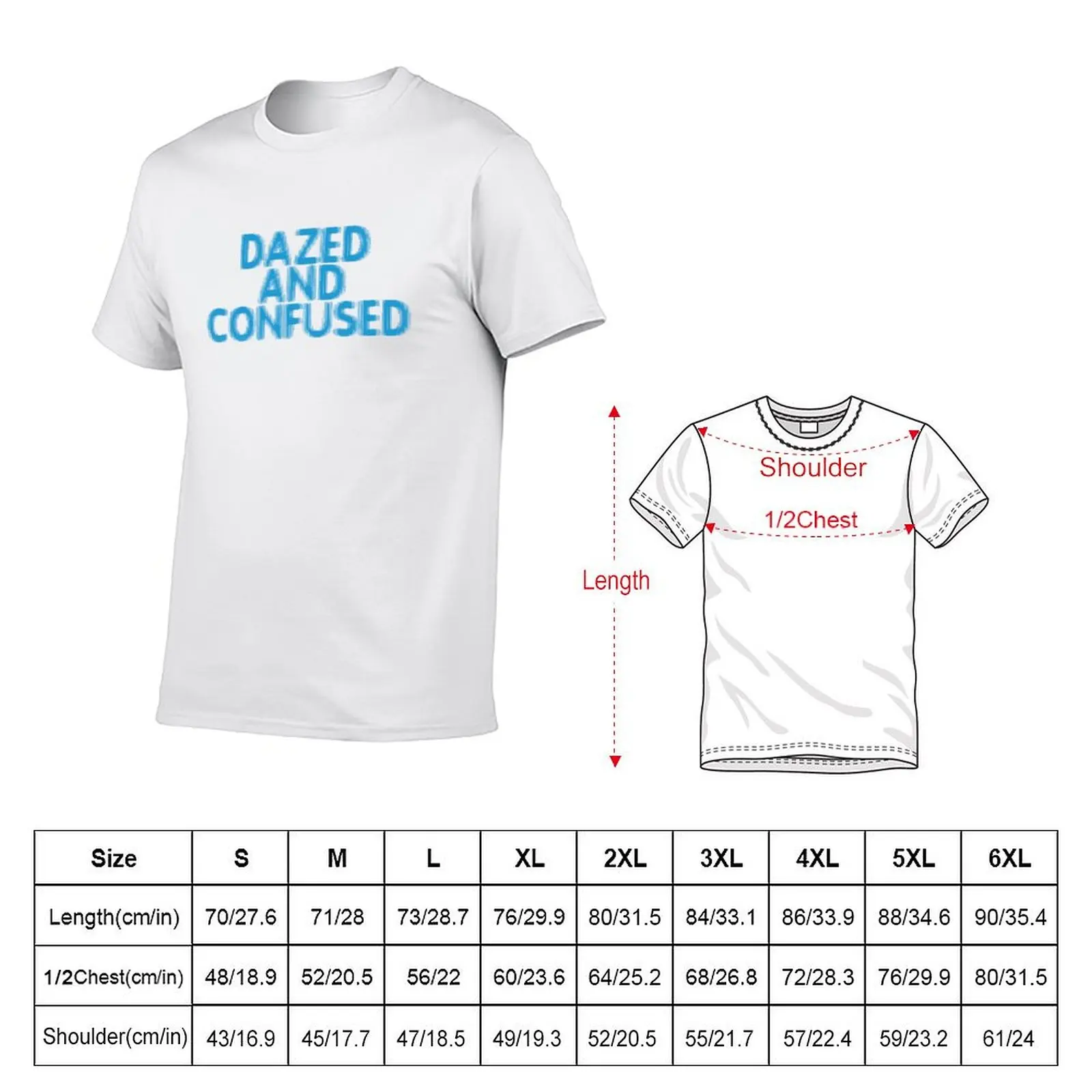 dazed and confused T-Shirt Comfortable Workout Short Sleeve Shirt