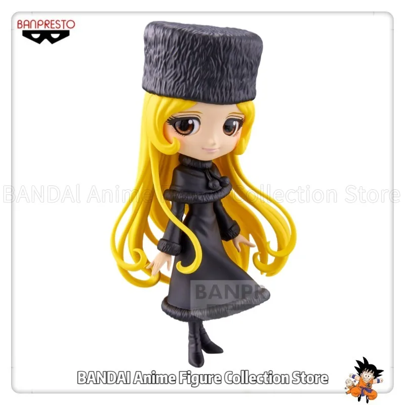 Original banpresto q posket galaxy express 999 maetel uma versão brinquedos modelo decoração coleção