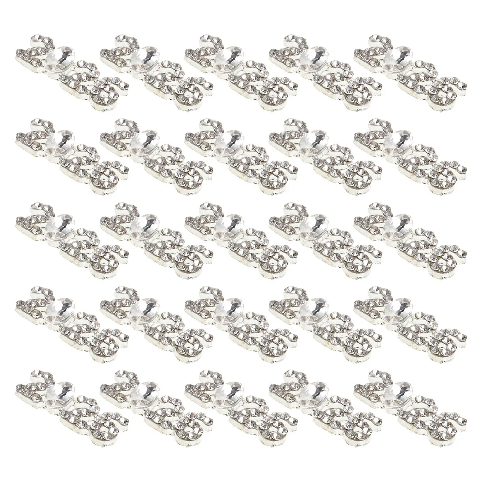 

40 шт. стразы-цифры для ногтей, декор для нейл-арта, плоские стразы 2026, аксессуары для маникюра, блестящие украшения для ногтей, люкс