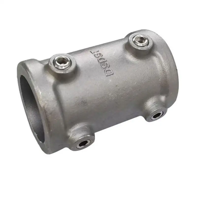 Picture 6: Round Pipe Fixed Joint Storage Rack Connector 3 Way Elbow Pipe Fitting for Fence and Industrial Shelf Construction D2RD