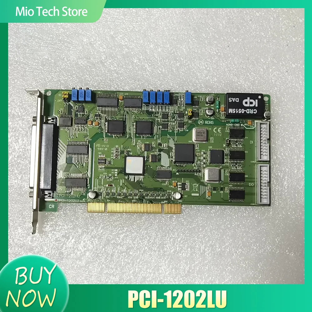 PCI-1202LU 32 channel analog digital input/output DIO multifunctional acquisition board