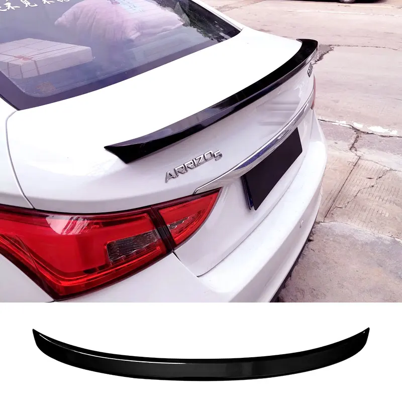 Spoiler for Chery Arrizo 5 Regular Standard Car Rear Wing 2016-2024 Glossy Black Tail Fin Accessories