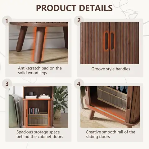 10 best sales बेडरूम के लिए साइड टेबल - №9