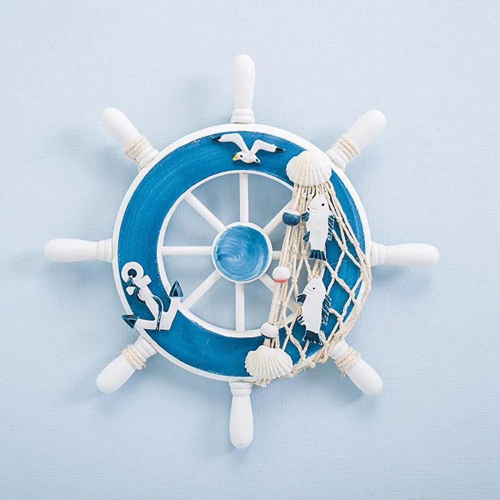 Beach Ship Wheel Decor 3