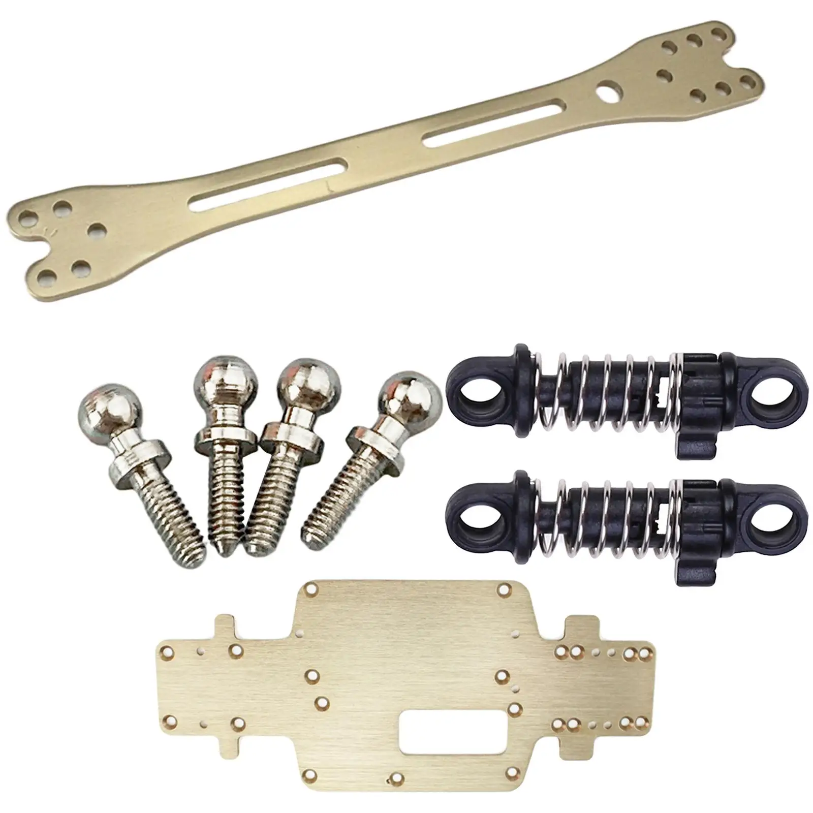 1:28 Accessory Set DIY Replacement Metal Upgrade Part for Wltoys K969 K979 K989 284131 K999 P929 RC Car