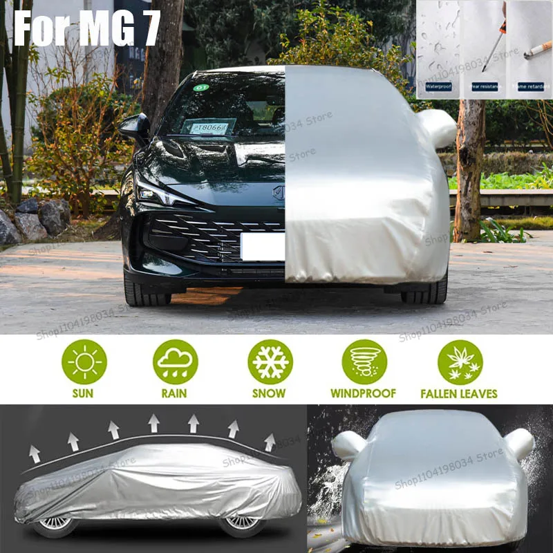 

For MG 7 Auto parts Anti snow Anti dust Sunscreen Anti-uv Anti peeling paint And Anti Rainwater 210t car cover Car cover