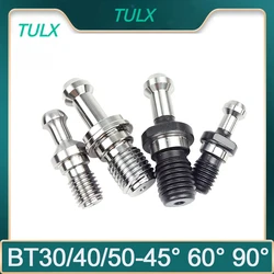 TULX 1 pz Bt30 Bt40 Bt50 Iso20 Iso25 Iso30 Pull Nail 45 ° 60 ° 90 ° tirando chiodi per Iso Bt portautensili Bt40 Pull Stud Bt40 Tool